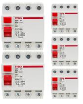 5 Interruptor Diferencial Residual Dr 63a 4 Polos 30ma Steck 5 Interruptor Diferencial Residual Dr 63a 4 Polos 30ma Steck
