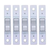 5 Interruptores Simples Sem Placa Branco 10a 250v Blux 5 Interruptores Simples Sem Placa Branco 10a 250v Blux