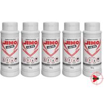 5 Jimo Inseticida Pó Anti Formigas Baratas Pulgas Traças 100g