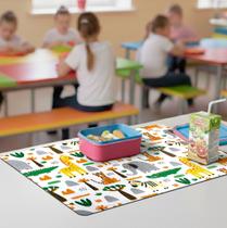 5 Jogo Americano Infantil Impermeável Kit Escolar Sortido J5 5 Jogo Americano Infantil Impermeável Kit Escolar Sortido J5