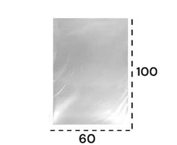 5 KG SACO PLÁSTICO BD 60x100 ESPESSURA 0,06 TRANSPARENTE