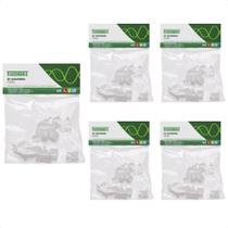 5 Kit Acessórios Fixação A50 P/ Fita Led Neon 12v Taschibra