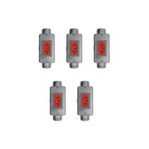 5 Kit Condulete 3/4 Placa 1 Posto e Mod Tomada Tramontina 5 Kit Condulete 3/4 Placa 1 Posto e Mod Tomada Tramontina