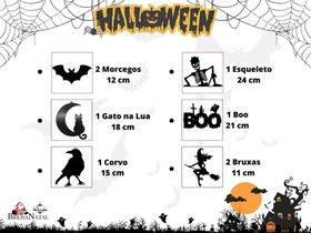 5 Kit Para Halloween Com 8 Peças Cada Decoração Horripilante