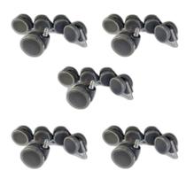 5 Kit Rodizio 5 Unidade Antirisco Pu Cadeira Escritório 65Mm 5 Kit Rodizio 5 Unidade Antirisco Pu Cadeira Escritório 65Mm