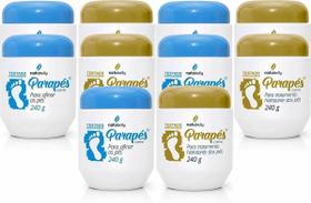 5 Kits(creme Afinar Os Pés E Creme Hidratante) 240g Natubely