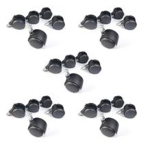 5 Kits Rodizio 5 Unidade Pp Comumcadeira Escritório Sec 50Mm 5 Kits Rodizio 5 Unidade Pp Comumcadeira Escritório Sec 50Mm