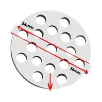 5 Lâmina De Moedor De Carne Placa De Corte De Aço Para Acessórios De Máquina De Moer Carne