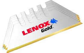 5 Lâminas para Estilete Trapezoidal Lenox 20350GOLD5C 5 Lâminas para Estilete Trapezoidal Lenox 20350GOLD5C