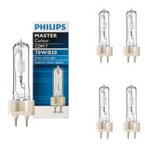 5 Lâmpada Compacta Vapor Metál 70w G12 3000k 88V Philips