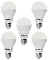 5 Lâmpada Controled 9w 6500k Biv Branco Frio Ourolux