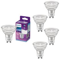 5 Lâmpada Led Dicroica 4.8w Philips GU10 6500k 525lm Fria 5 Lâmpada Led Dicroica 4.8w Philips GU10 6500k 525lm Fria