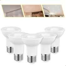 5 Lâmpada Par20 Led 7w Branco Neutro 4000k Bivolt