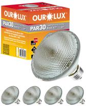 5 Lâmpadas Halógenas Ourolux PAR30 75W 220V Base E27 30G Cor da Luz 2700K Amarelada 5 Lâmpadas Halógenas Ourolux PAR30 75W 220V Base E27 30G Cor da Luz 2700K Amarelada