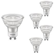 5 Lâmpadas Led Bivolt 4.8w Philips Dicroica Luz Quente Gu10 5 Lâmpadas Led Bivolt 4.8w Philips Dicroica Luz Quente Gu10