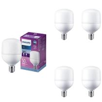 5 Lâmpadas Led Philips Bulbo True Force 50w Bivolt 6500k 5 Lâmpadas Led Philips Bulbo True Force 50w Bivolt 6500k