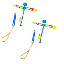 5 Lançador Avatar Led Voador Foguete Helicóptero-brinquedo