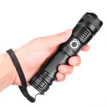 5 Lanterna Tática Militar Usb Super Forte Recarregavel T9