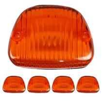 5 Lanterna Vigia Teto para Ônibus Marcopolo G6 + Soquete LENTE ALTA AM