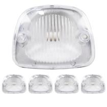 5 Lanterna Vigia Teto para Ônibus Marcopolo G6 + Soquete LENTE BAIXA CR