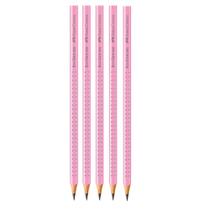 5 Lapis Nº 2B Triangular Eco Grip Faber-Castell