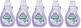 5 Lava Roupas de Bebes Vida Macia 500ml Dermatológico