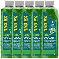 5 Litros Aditivo Protetor Verde Super Concentrado de Radiador Bio Coolant Fluido Solução Original
