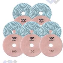 5 Lixa 100 Diamantada Porcelanato Granito