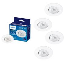 5 Luminária Led Spot SL052 4.2w Philips 6500k Luz Fria Biv. 5 Luminária Led Spot SL052 4.2w Philips 6500k Luz Fria Biv.