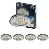 5 Luminárias Led 6500k 150w Biv 18000lm Ledvance Bellalux