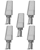 5 Luminárias Multiuso 100W Base NEMA 3 Pinos Cor da Luz 5000K Branco Frio Ourolux