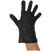 5 Luvas descartável Talge TPE soft Preta 100 unidades