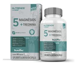 5 Magnésios com Treonina 60 cápsulas Nutrends