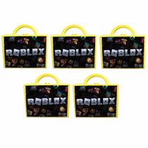 5 Maletinha Lembrancinha do Roblox Aniversário De Criança