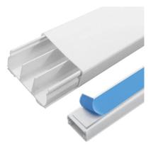 5 Metros Canaleta 50x20mm Grossa Grande Larga Protege Fio 5 Metros Canaleta 50x20mm Grossa Grande Larga Protege Fio