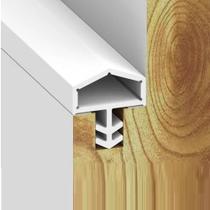 5 Metros de Borracha borrachinha veda Porta De Madeira Cor Branca Encaixe espiga Centro - Feck 5 Metros de Borracha borrachinha veda Porta De Madeira Cor Branca Encaixe espiga Centro - Feck