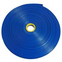 5 Metros de Mangueira Flat Azul Achatada 1 Polegada Irrigação Londribor