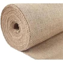 5 Metros Tecido Juta P9 Natural Para Artesanato 100% Juta Cru