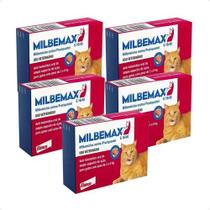 5 Milbemax Vermifugo Para Gatos De (2 A 8 Kg) 2 Comprimidos 5 Milbemax Vermifugo Para Gatos De (2 A 8 Kg) 2 Comprimidos