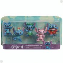 5 Mini Bonecos De 7Cm Do Stitch Colecionáveis 3991 Sunny