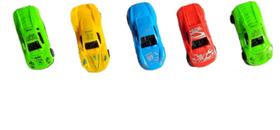 5 Mini Carrinhos De Brinquedo Miniatura Roda Livre Infantil