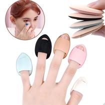 5 Mini Esponjas De Dedo Com Almofada De Ar Slim Puff Para Maquiagem
