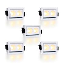 5 Mini Spot Downlight Embutir Led Foco Móvel Pontual Bet94