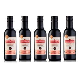 5 Mini Vinho de Mesa Quinta Do Morgado Tinto Suave 245ml
