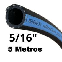 5 Mts Mangueira 5/16 Borracha Água Compressor 300 Psi Rubber