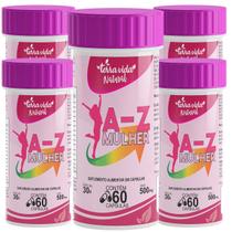 5 Multivitamínico A-Z Mulher 60 cápsulas