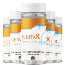 5 nervx original 60 cápsulas envio imediato