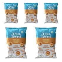 5 Pacotes Chips de Arroz Grão de Bico e Quinoa 40g Sabores Sabores:Cebola Caramelizada 5 Pacotes Chips de Arroz Grão de Bico e Quinoa 40g Sabores Sabores:Cebola Caramelizada