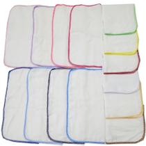 5 Pano De Boca + 5 Fralda De Pano- Pinte E Borde C/ Croche