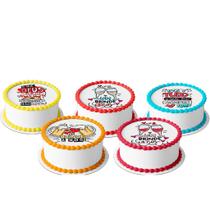 5 Papel Arroz comestível para mini bento cake Bolo 10 Cm Redondo festa comemoração surpresa amor feliz dia dos namorado 5 Papel Arroz comestível para mini bento cake Bolo 10 Cm Redondo festa comemoração surpresa amor feliz dia dos namorado